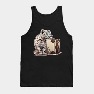 Endangered Snow Leopard is Homeless Tank Top